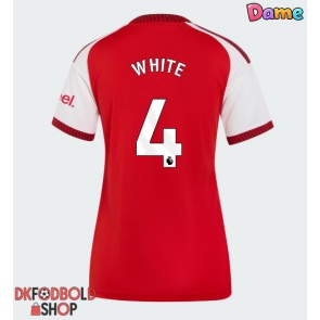 Arsenal Ben White #4 Hjemmebanetrøje Dame 2026-27 Kort ærmer Arsenal Ben White #4 Hjemmebanetrøje Dame 2026-27 Kort ærmer